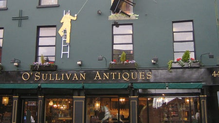 O Sullivan Antiques shop front exterior