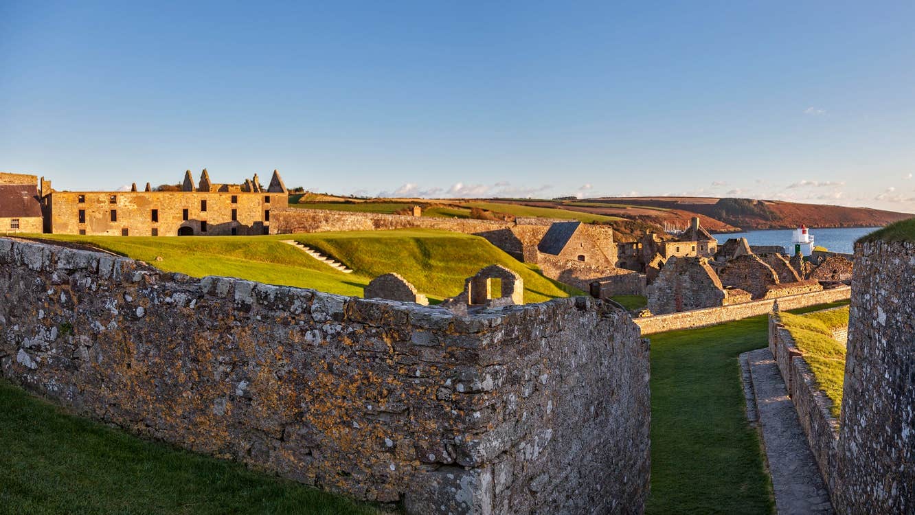 View of Charles Fort Military Fortress