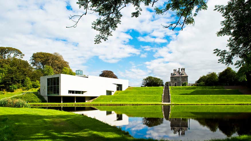 Exterior view of National Museum of Ireland, Turlough Park in Castlebar, Co Mayo