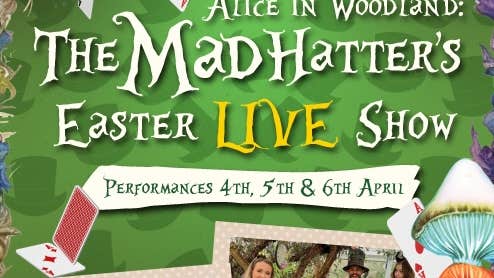 Alice in Woodland The Mad Hatter Easter LIVE Show