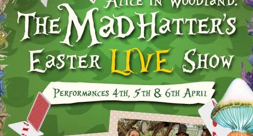 Alice in Woodland The Mad Hatter Easter LIVE Show
