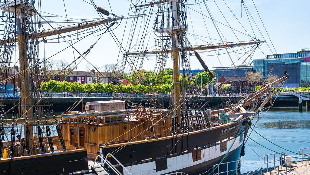 The Jeanie Johnston Tall Ship