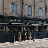 Exterior of a restaurant on a city street