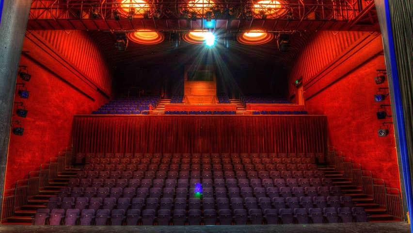 View from the stage at An Táin Arts Centre Dundalk County Louth