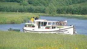 A boat in the marshes