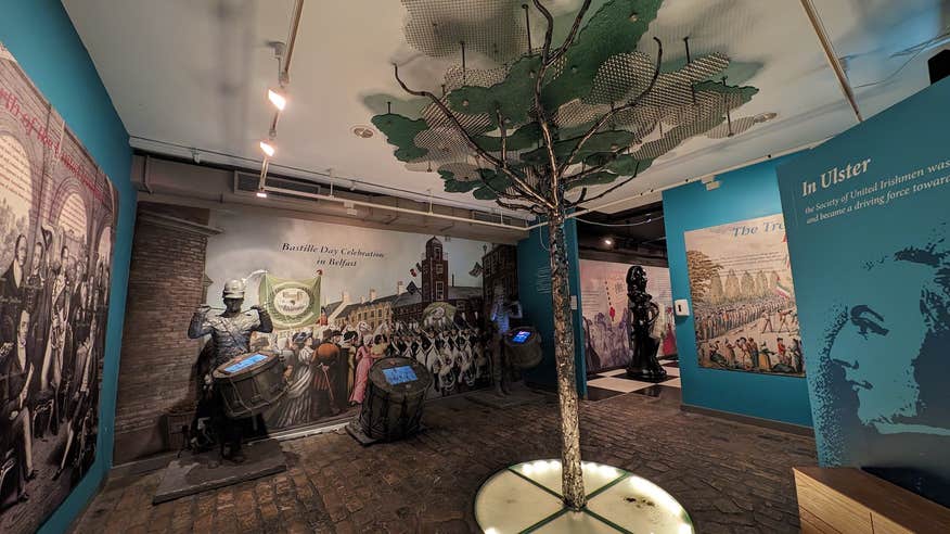 Exhibition in the National 1798 Rebellion Centre in Enniscorthy, Co Wexford