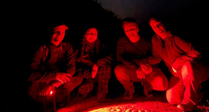 archaeo-astronomy hikes with Aoibheann Lambe, astronomy guide and archaeologist