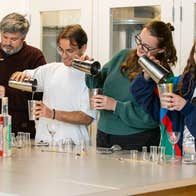 Guests making cocktails in Stillgarden