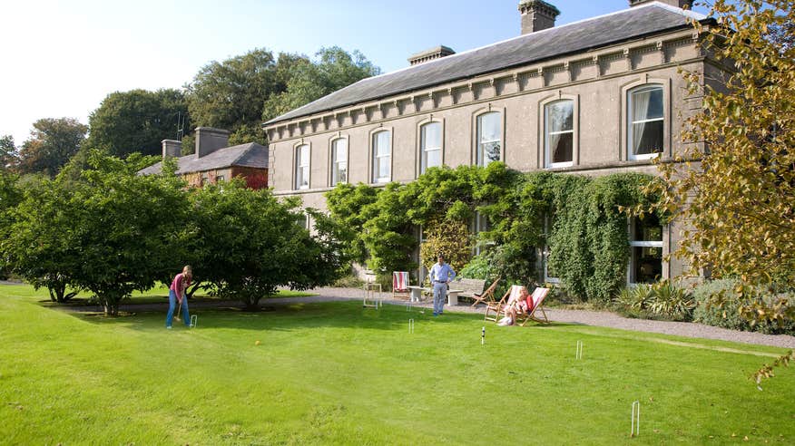 People at Ballyvolane House in County Cork