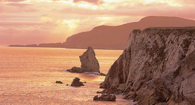 Sea Cliffs in Achill Island, County Mayo