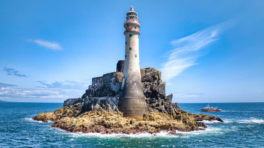 Fastnet Lighthouse at Mizen Head in County Cork