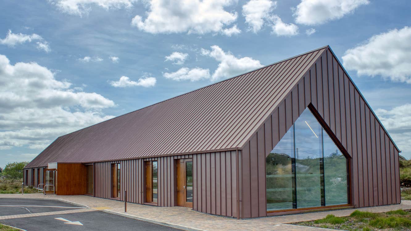 Pearse Cottage visitor center exterior view