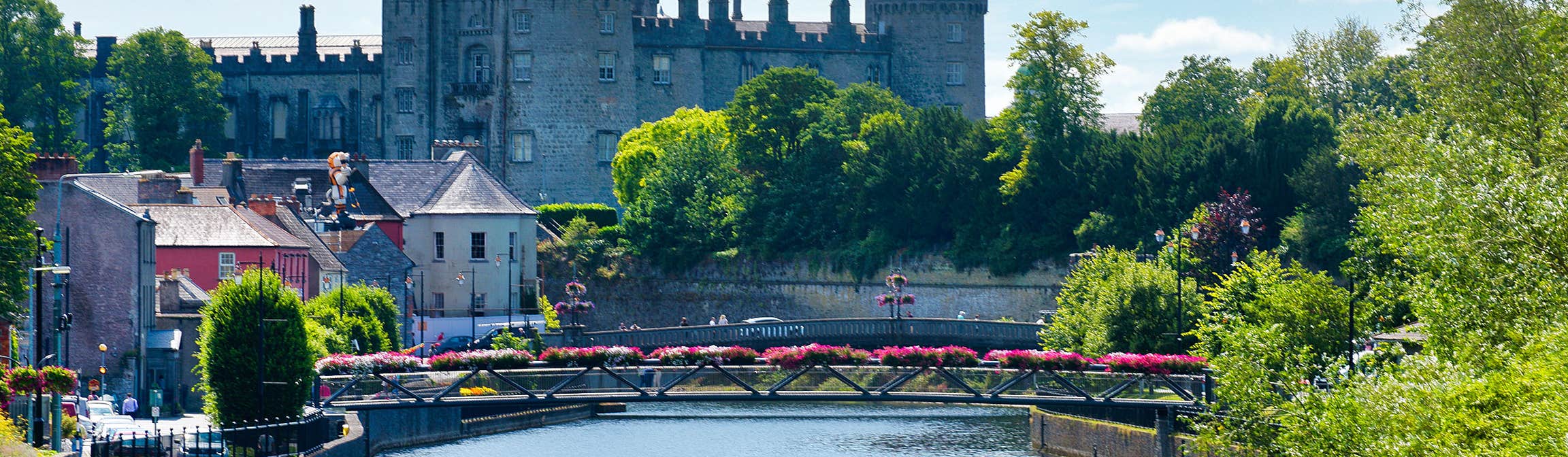 Kilkenny Castle from the River Nore, County Kilkenny