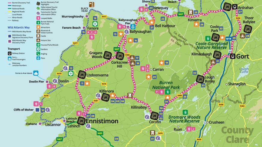 Tour the Burren Discovery Trail.