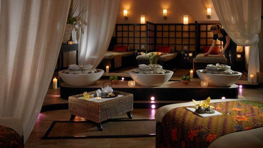 The relaxation room at the Killashee Spa