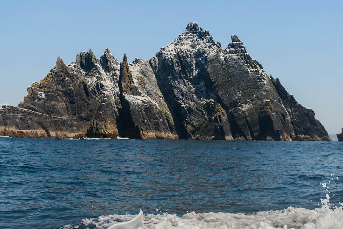 Skellig Michael (Sceilg Mhichíl) rising out of the Atlantic along the Wild Atlantic Way