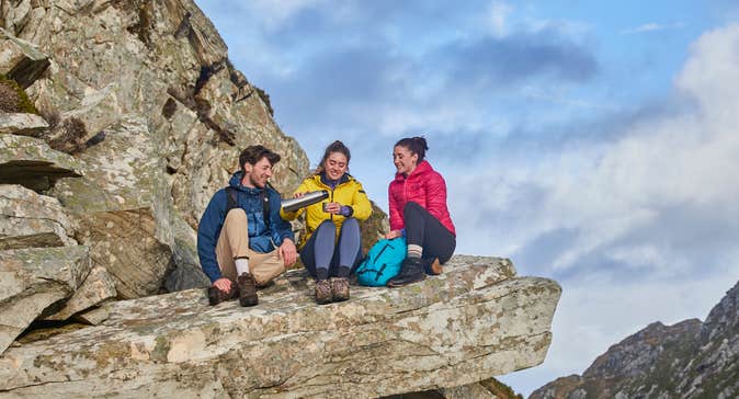 Hikers on the Sheep's Head Trail in Co Cork