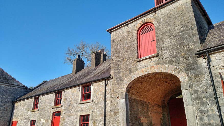 Exterior of Ballykilcavan Brewing Company.