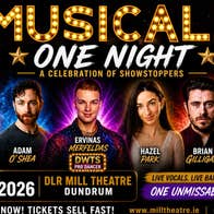 This poster shows off who will be performing in this unmissable piece of Musical Theatre!