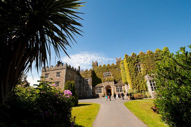 Exterior image of Waterford Castle Hotel and Golf Resort in County Waterford