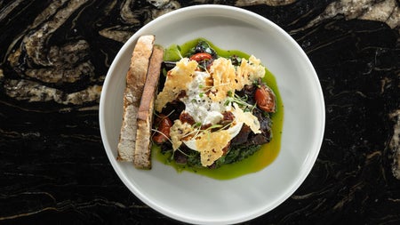 A dish from the menu at Charlotte Quay Restaurant