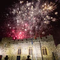Fireworks at Swords Castle