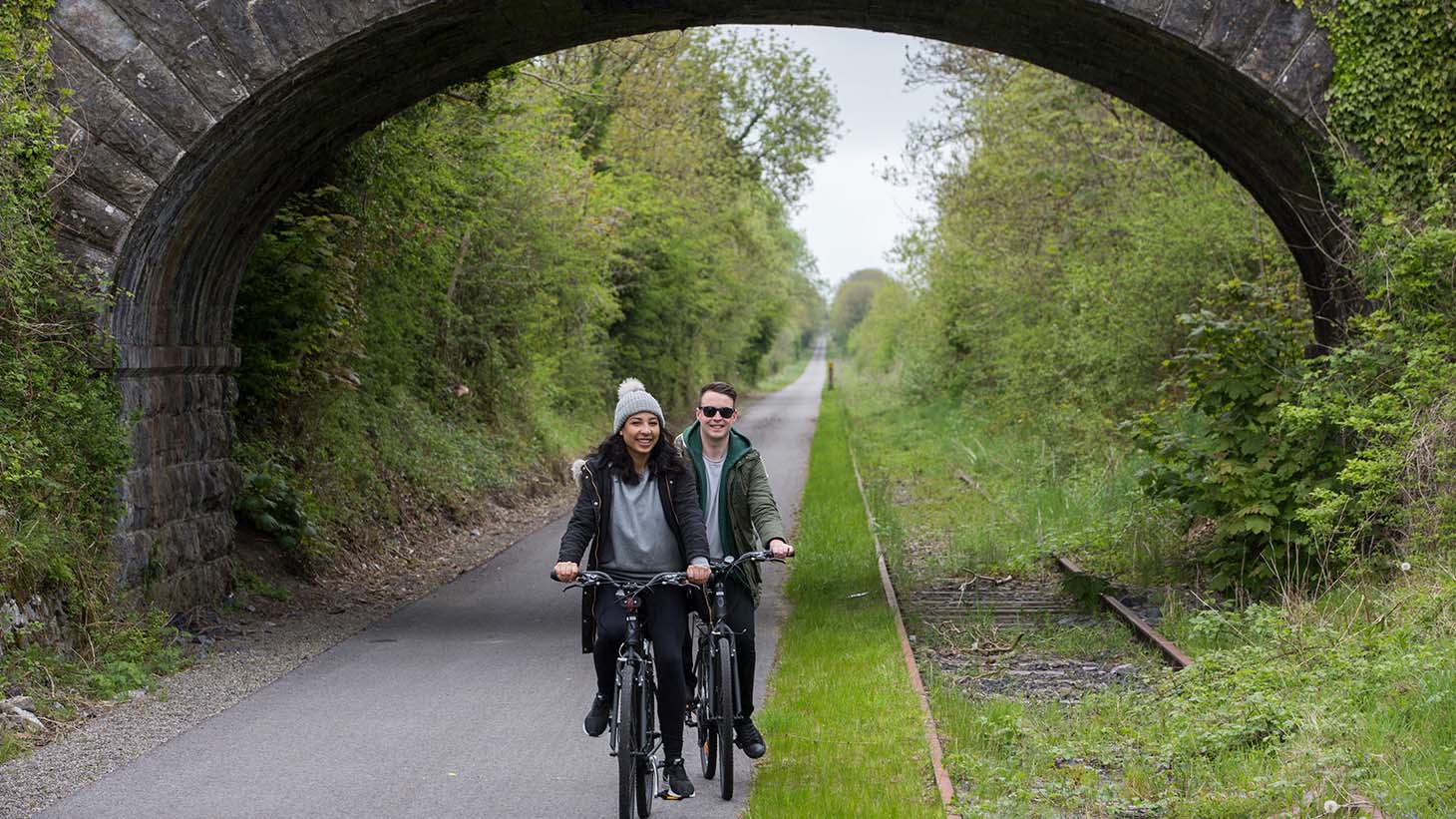 Exploring the Old Rail Trail Greenway by bike