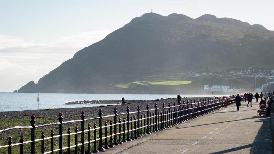 Bray promenade in Co Wicklow