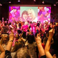 Revellers at 2025 Mammy Mia event