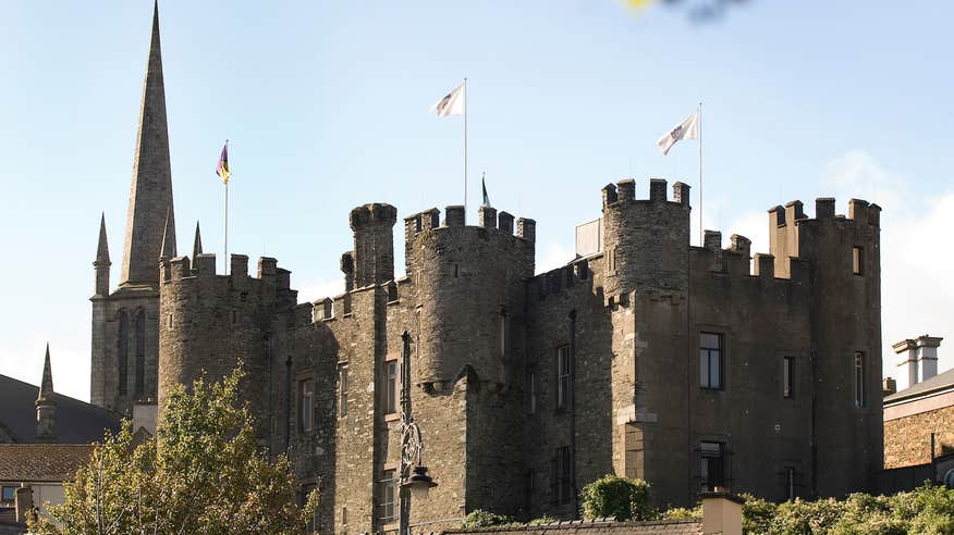 Exterior image of Enniscorthy Castle in County Wexford.