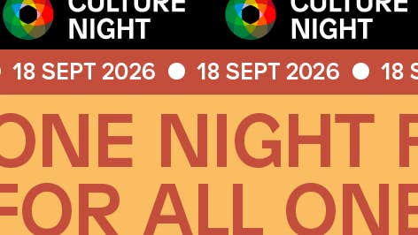 Culture Night 18 September 2026
