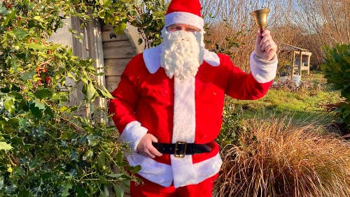 The Organic Centres Sustainable Christmas Santa will be visiting on the day