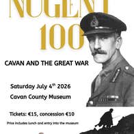 Date: Saturday July 4th 2026 Time: 10am to 5pm Cost: €15, concession €10; Location: Cavan County Museum, Ballyjamesduff, Co Cavan, A82 YP70