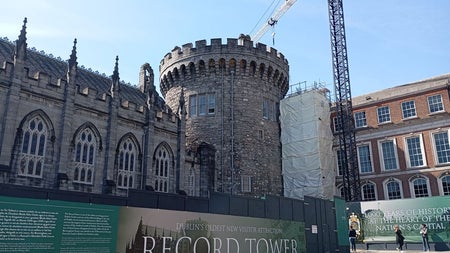 Outside Dublin Castle