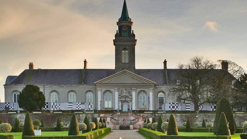 Irish Museum of Modern Art IMMA exterior of the Royal Hospital Kilmainham