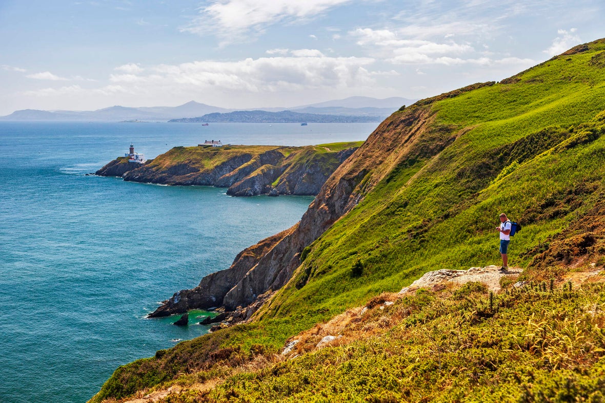 The Howth Head Cliff Walk in County Dublin