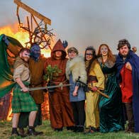 Wander through the scary, creepy and really eerie Samhain Haunted Maze at Knights & Conquests, where the fey hide, werewolves hunt and the Morrigan seals your fate