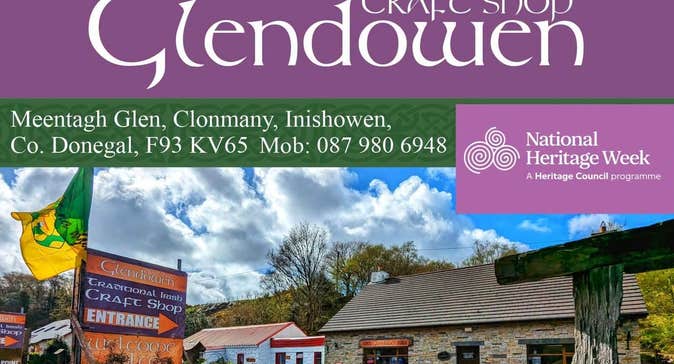 Heritage event at Glendowen Craft Shop