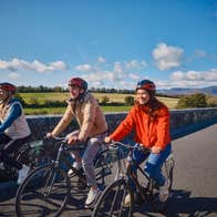 People cycling the Waterford Greenway in Co Waterford