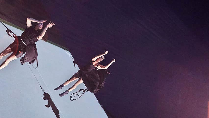 Dancers at An Grianan Theatre Letterkenny County Donegal