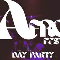 Poster for Afro fest is an Afro beat event
