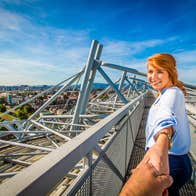 Harness up and climb 100 steps onto the roof of Croke Park where visitors will be greeted by panoramic views of Dublin City.