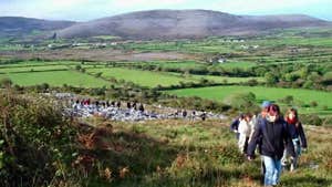 Walkers in the Burren