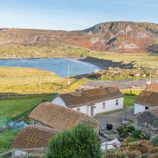 Image of houses in Glencolmcille in County Donegal