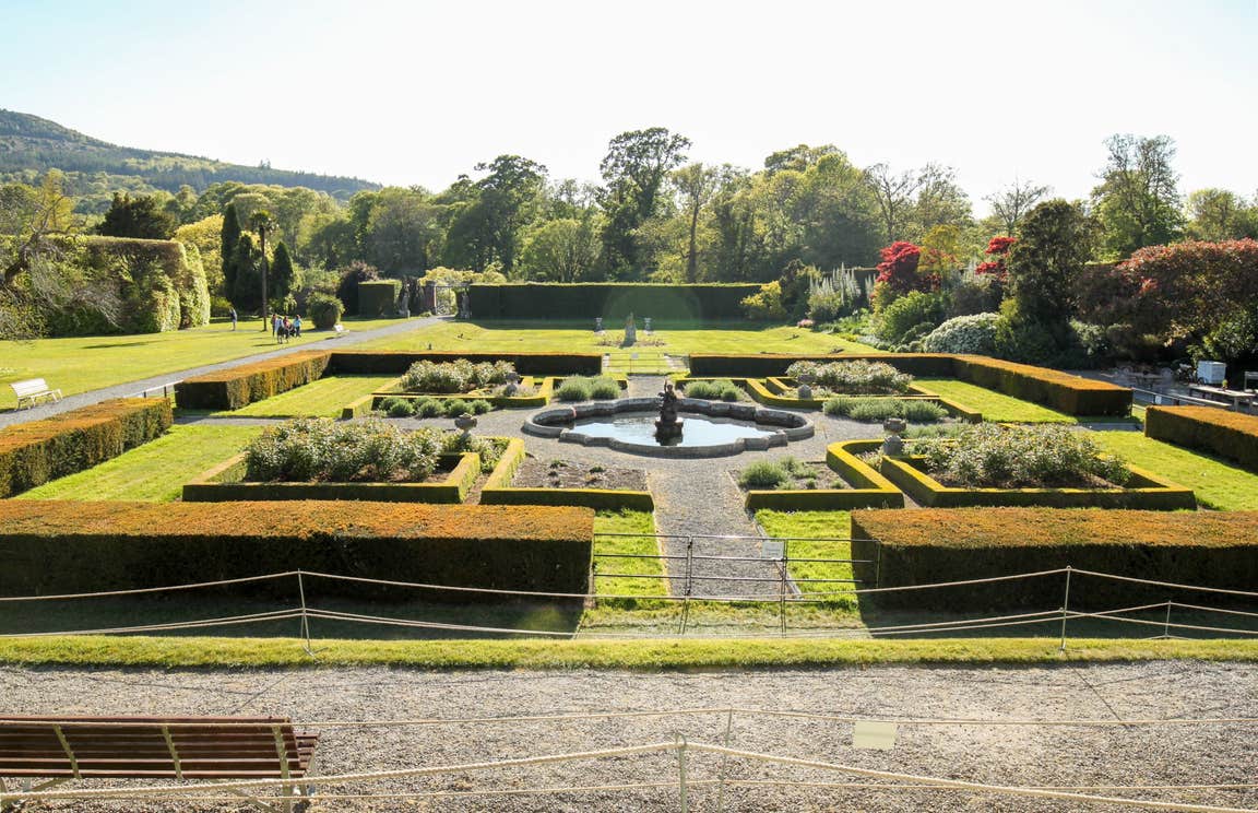 Glorious trees, shrubs and a water feature at Killruddery House and Gardens