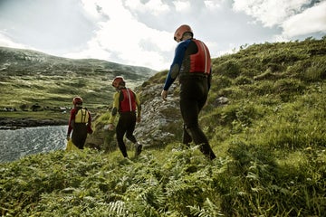 Image of people in wetsuits in Cahersiveen in County Kerry