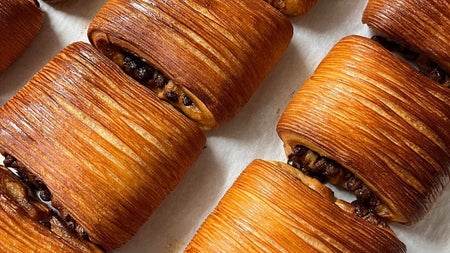 A selection of pastries