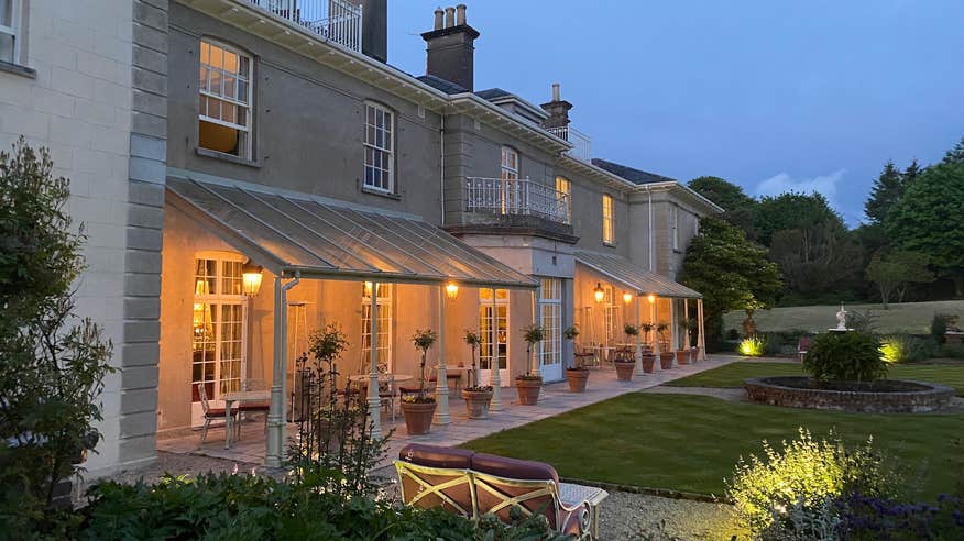 Exterior view of Dunbrody Country House Hotel in Co Wexford