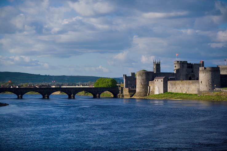 St John's Castle in Limerick city