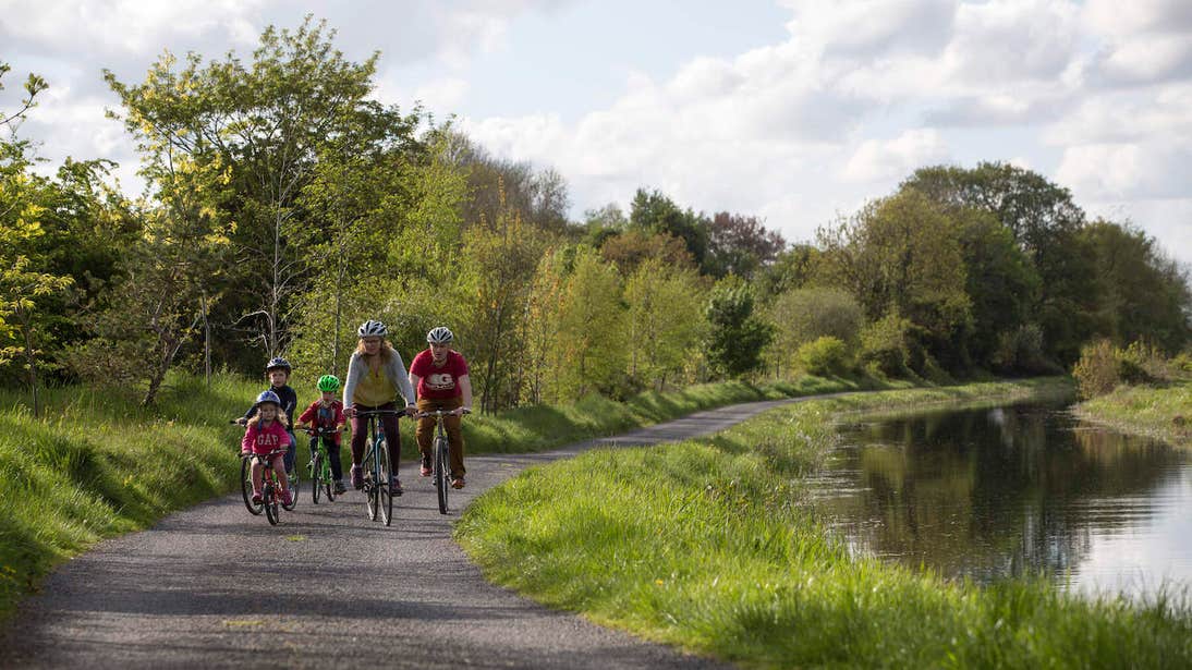 Cycle the Royal Canal Greenway from Maynooth to Cloondara, County Longford.